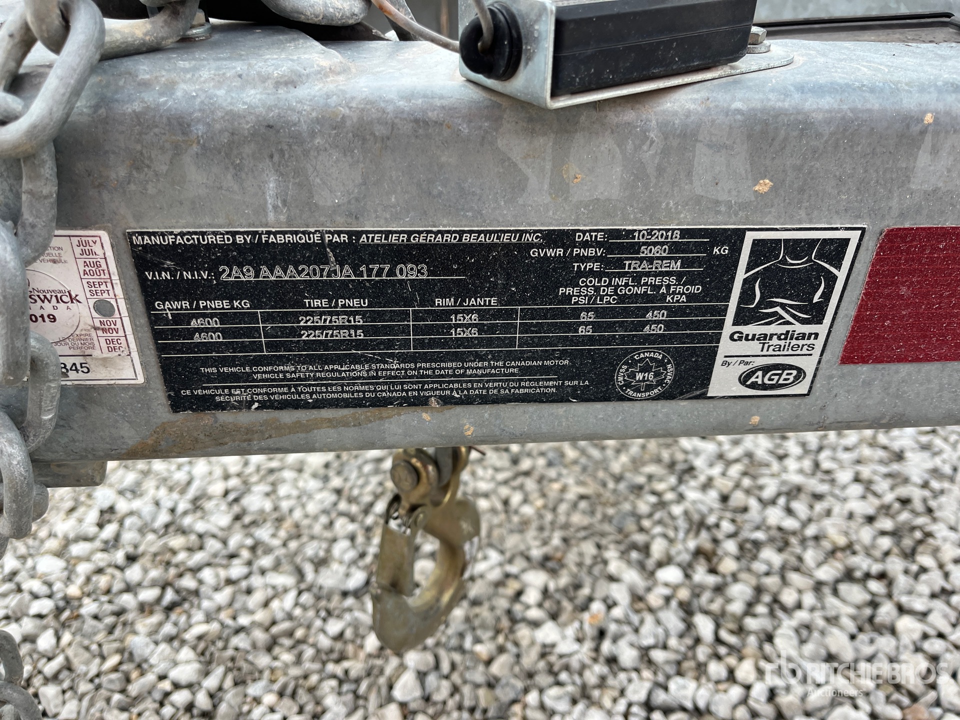 General Appearance with Seriennummer / FIN