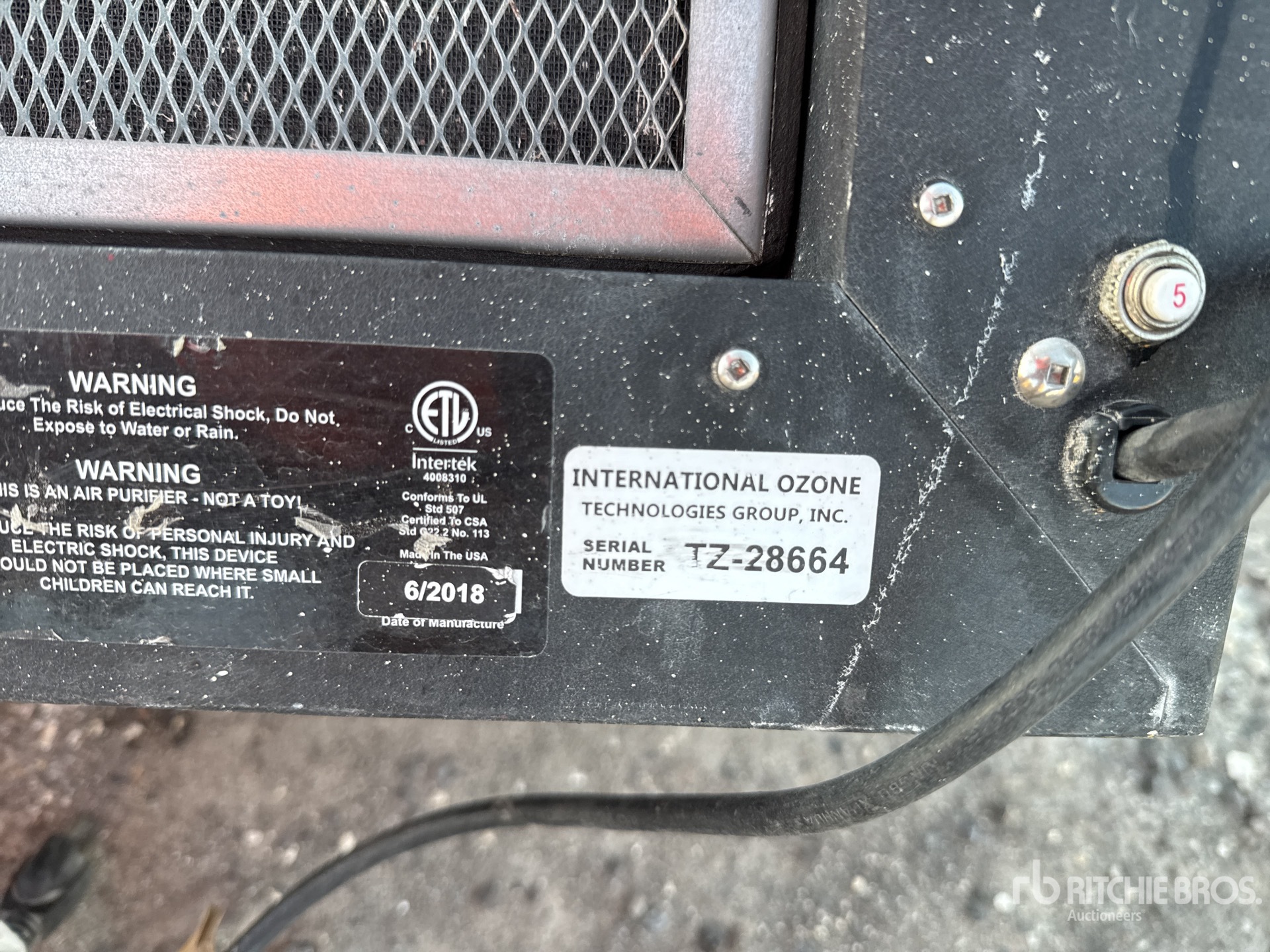 General Appearance with Seriennummer / FIN