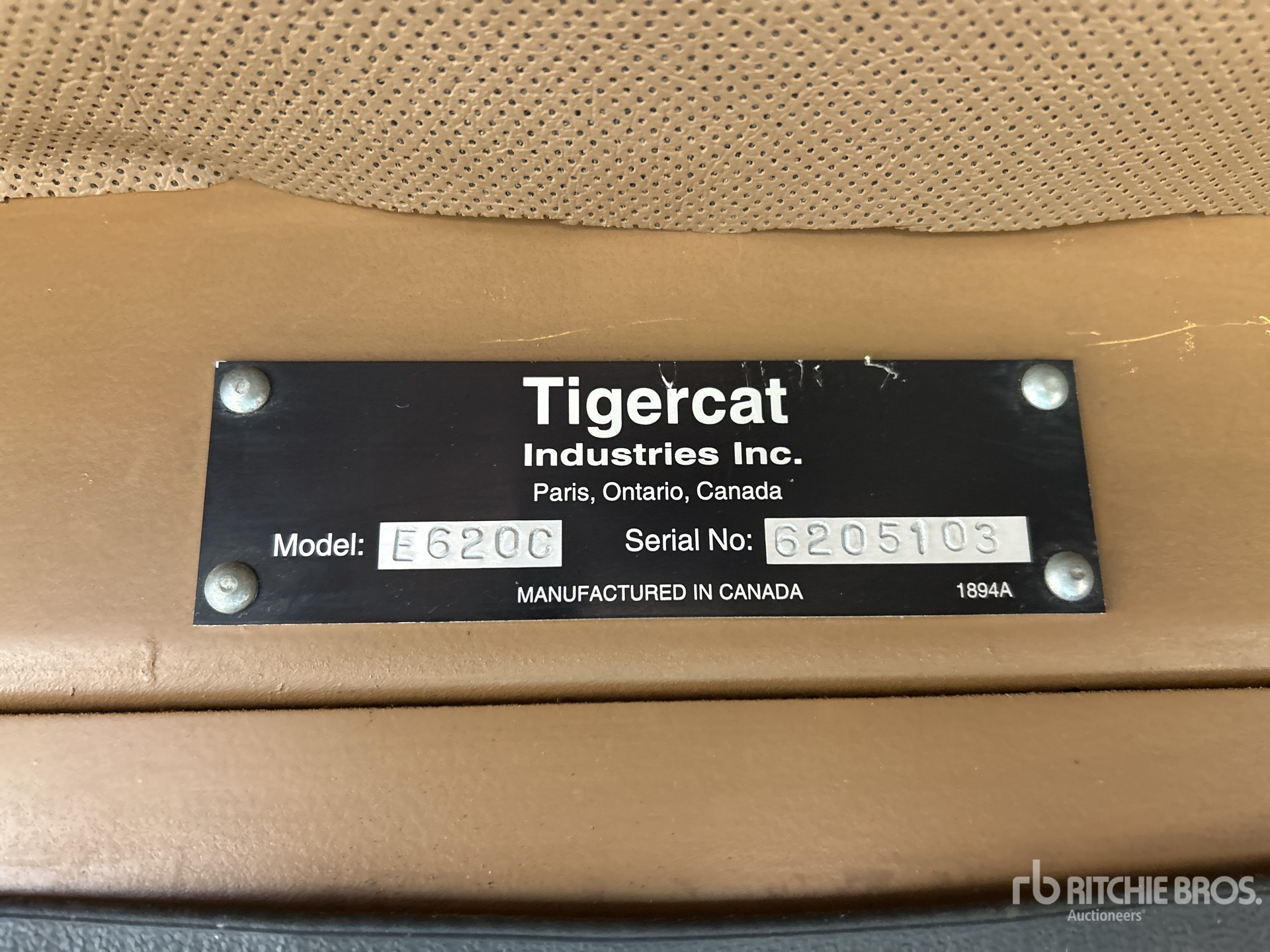 General Appearance with N.º de serie/VIN