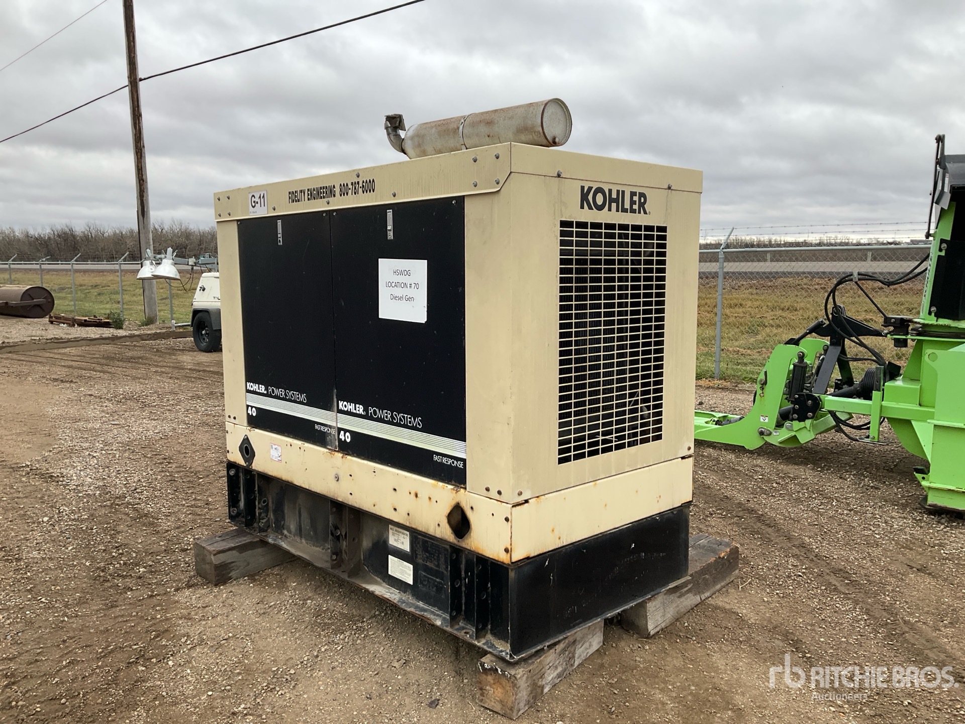 General Appearance with Picture, Left Front Corner