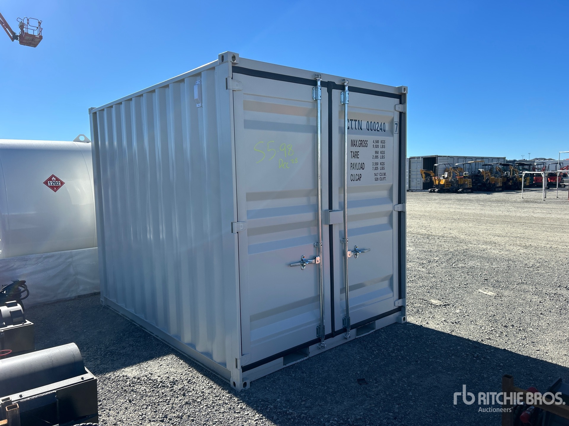 General Appearance with Picture, Right Front Corner