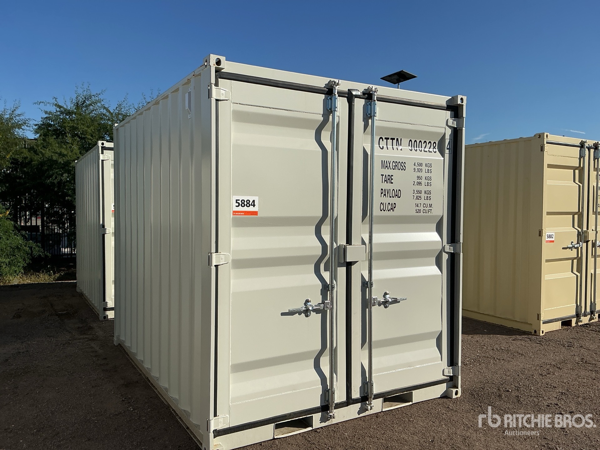 General Appearance with Picture, Right Front Corner