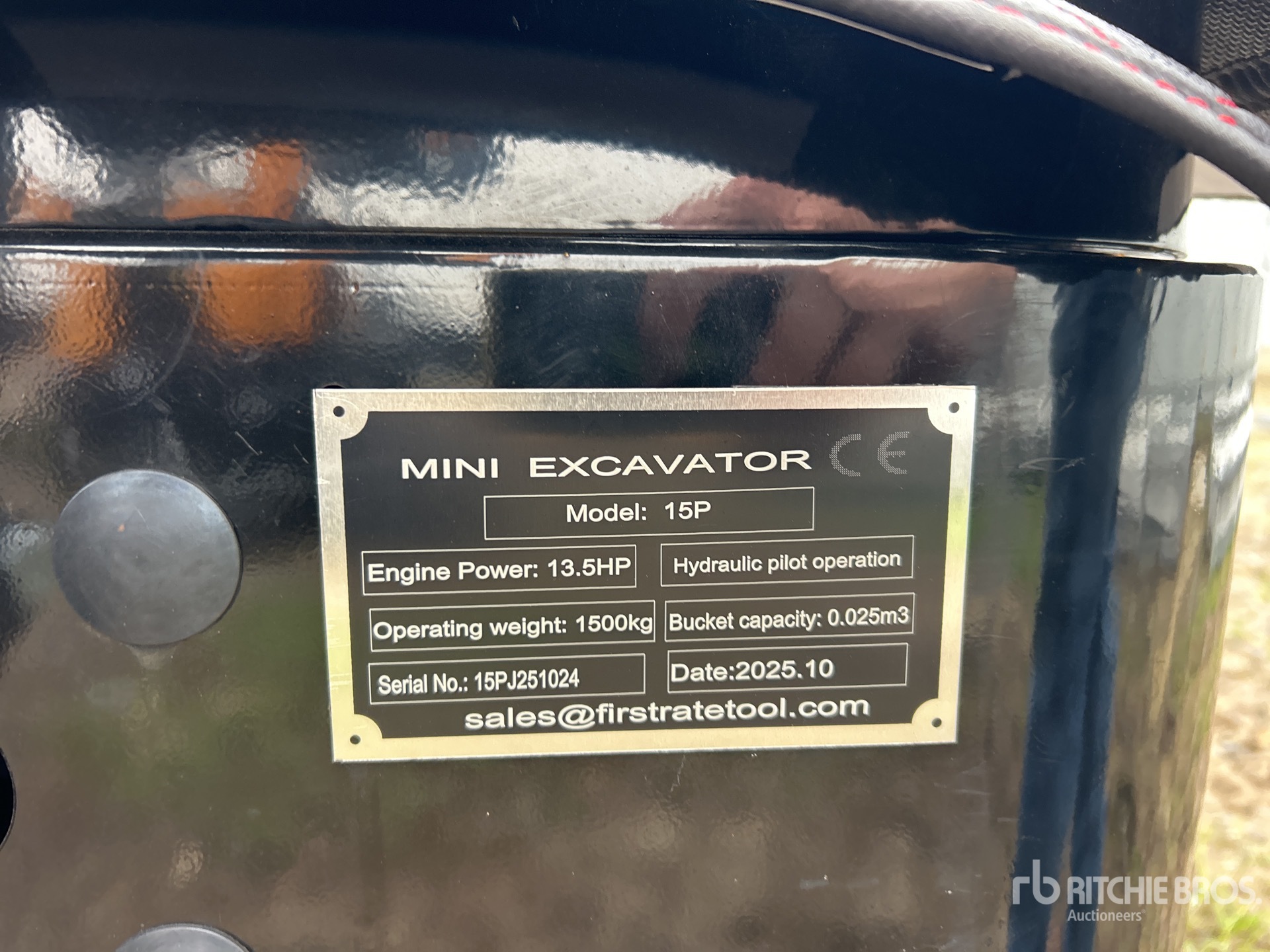 General Appearance with N.º de serie/VIN