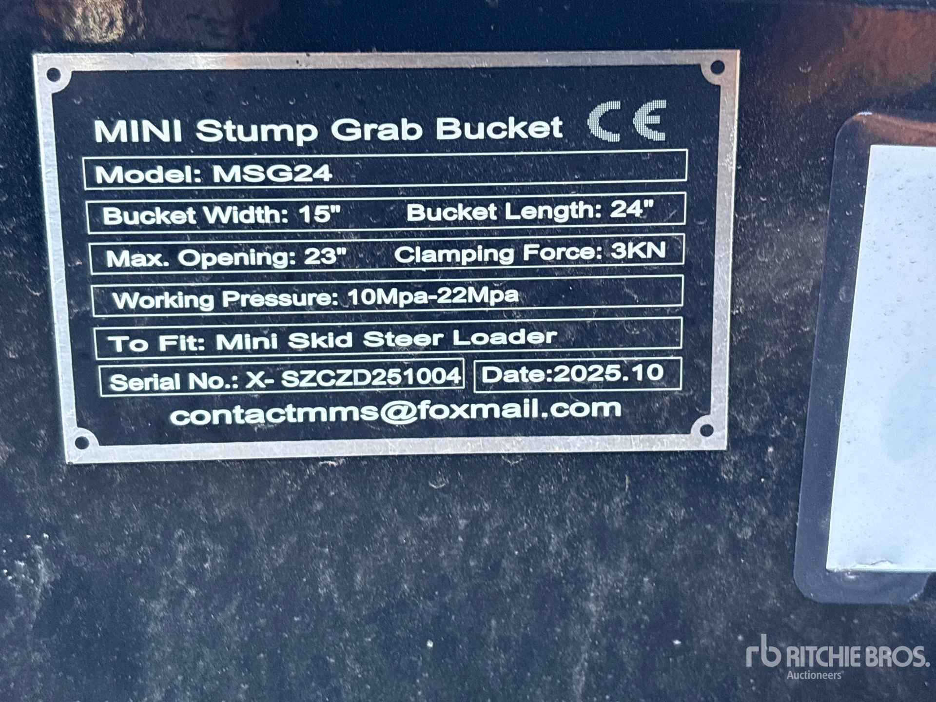 General Appearance with Numer seryjny/numer identyfikacyjny pojazdu