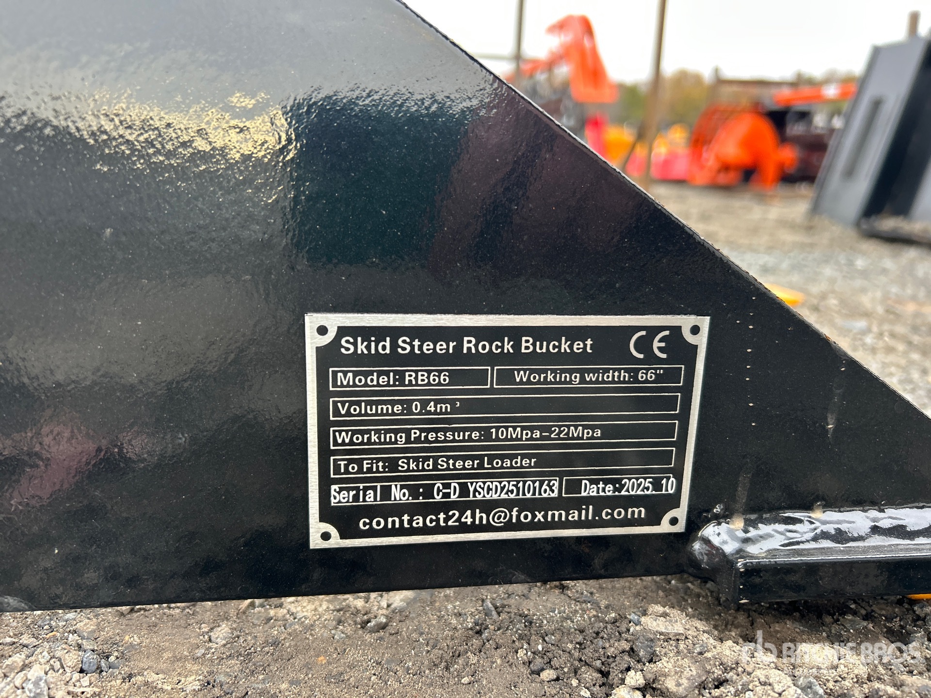 General Appearance with N.º de serie/VIN