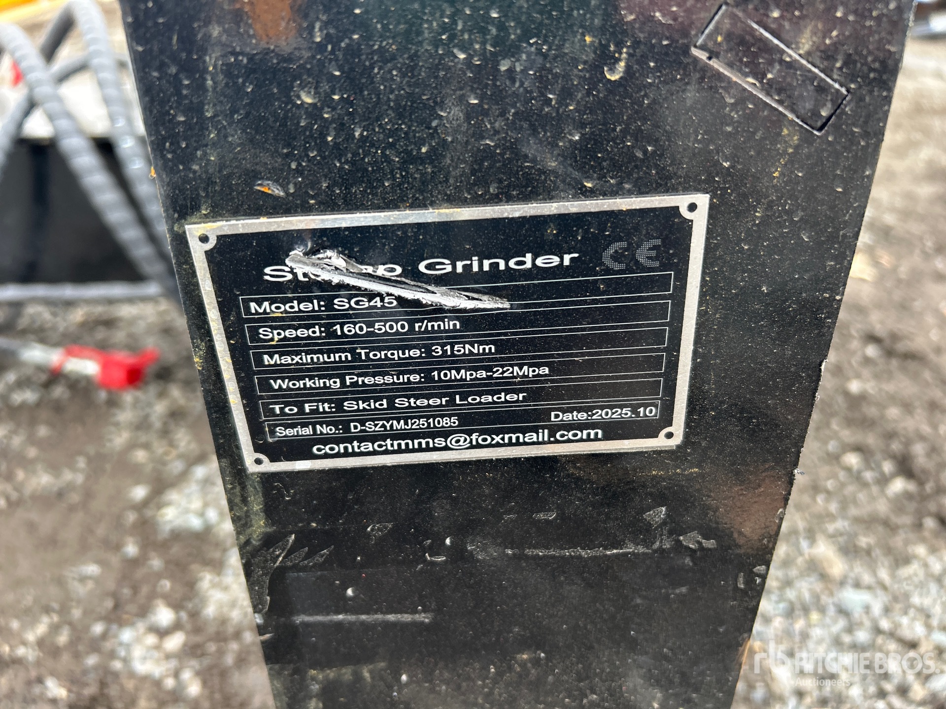 General Appearance with N.º de serie/VIN