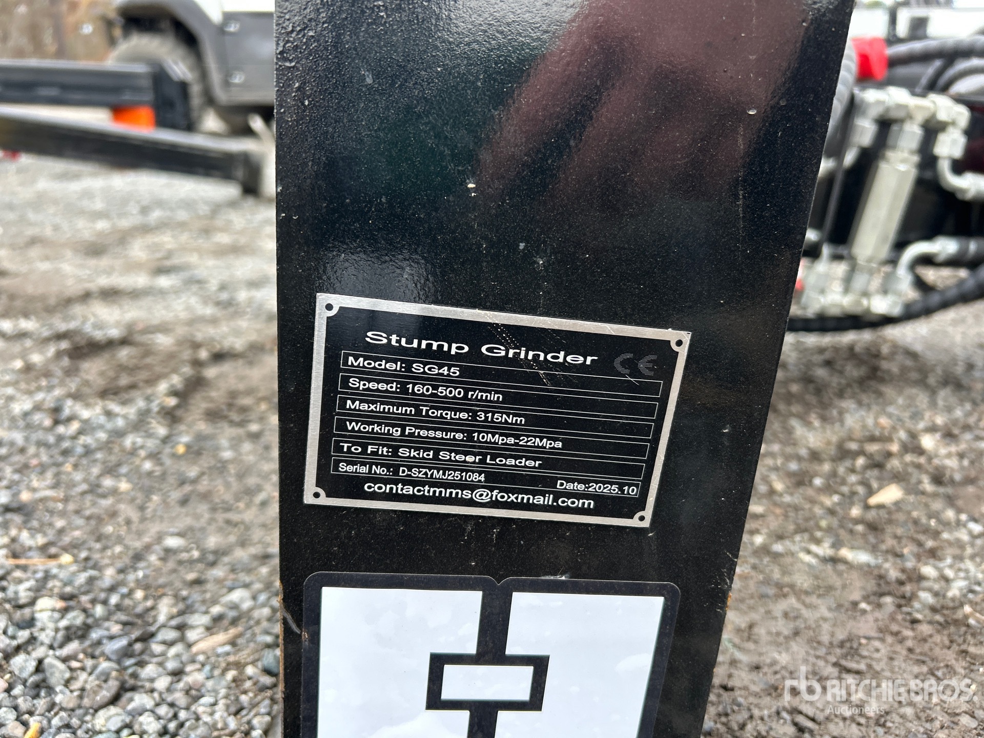 General Appearance with N.º de serie/VIN