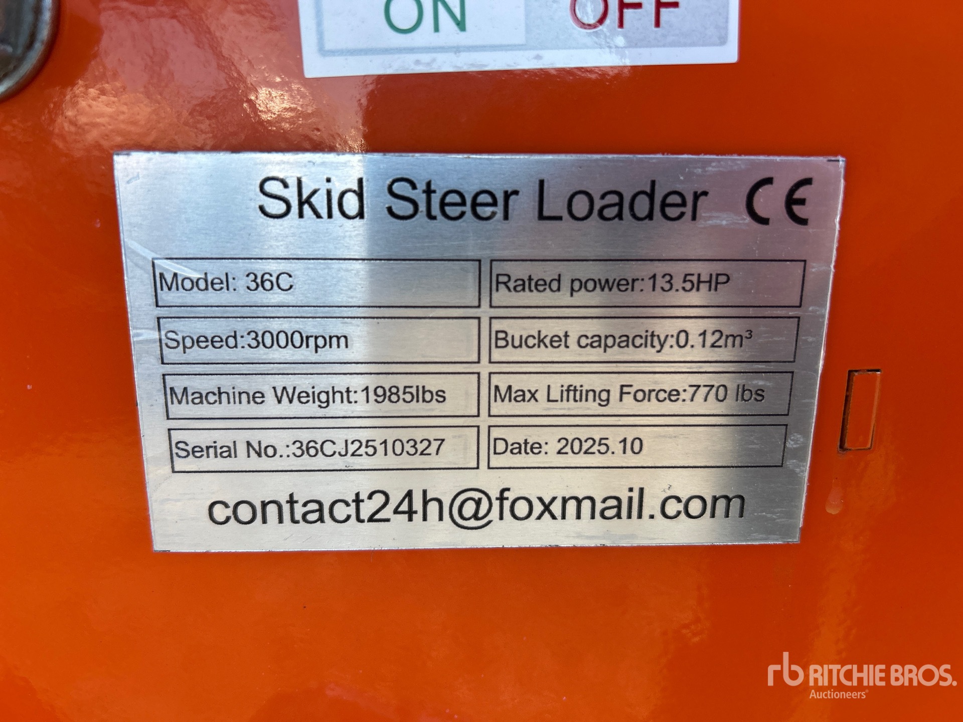 General Appearance with Seriennummer / FIN