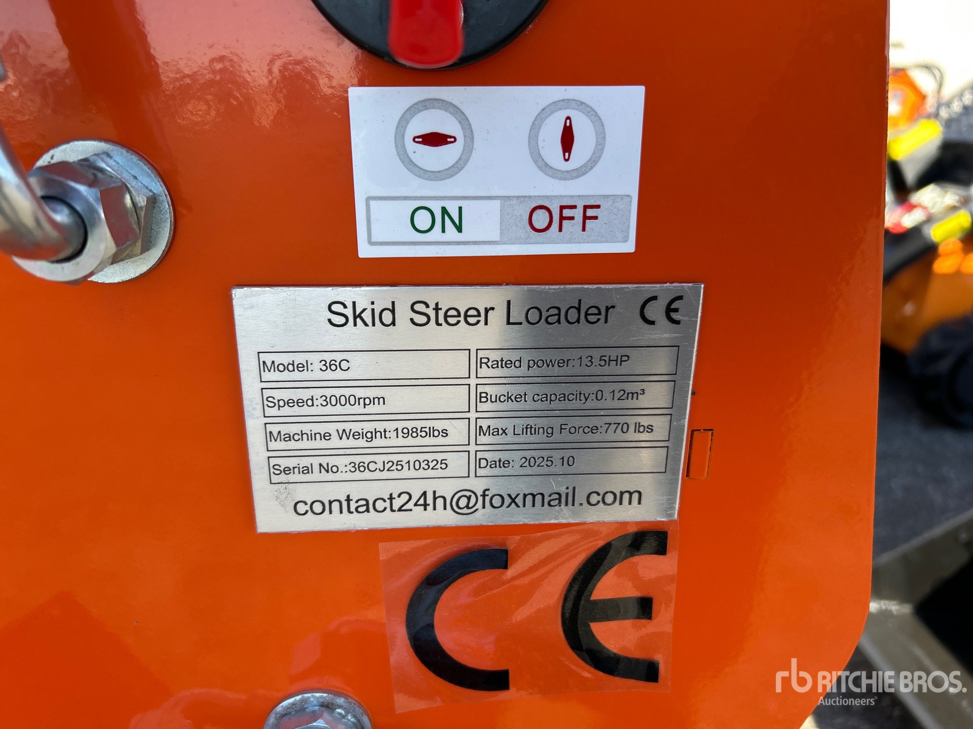 General Appearance with Seriennummer / FIN