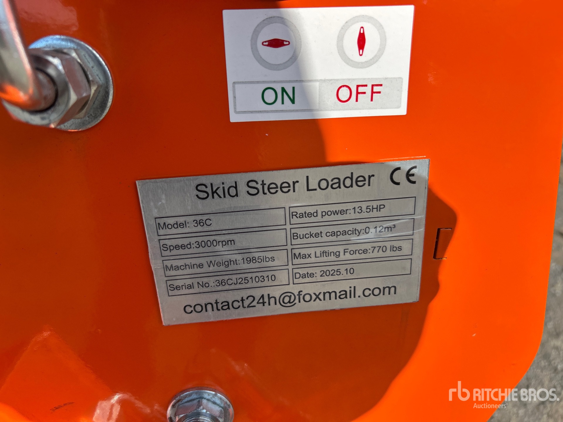 General Appearance with Seriennummer / FIN