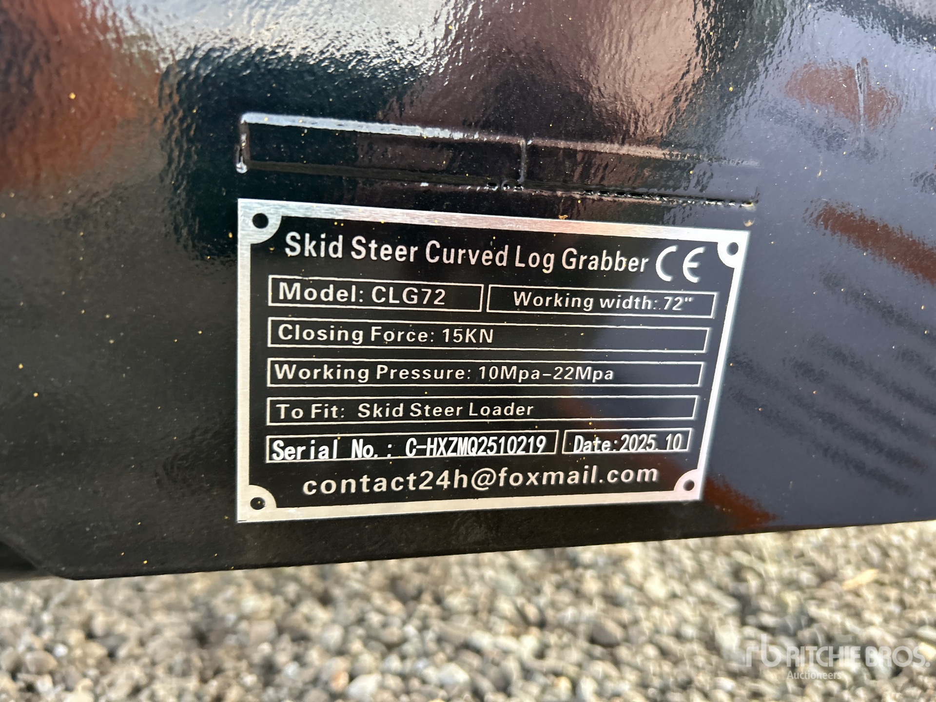 General Appearance with N.º de serie/VIN