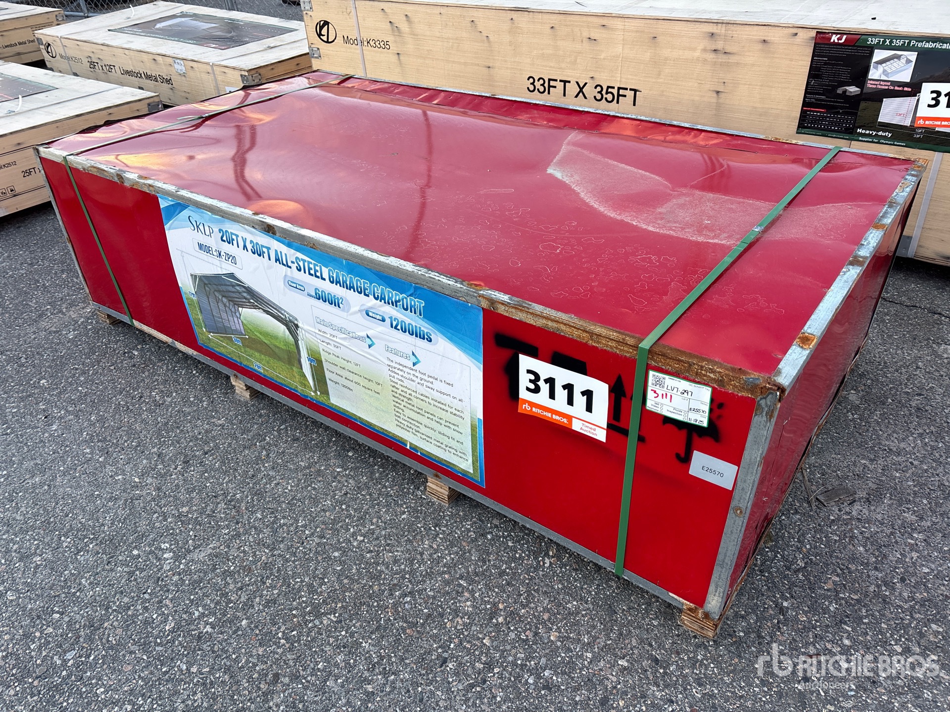 General Appearance with Picture, Left Front Corner