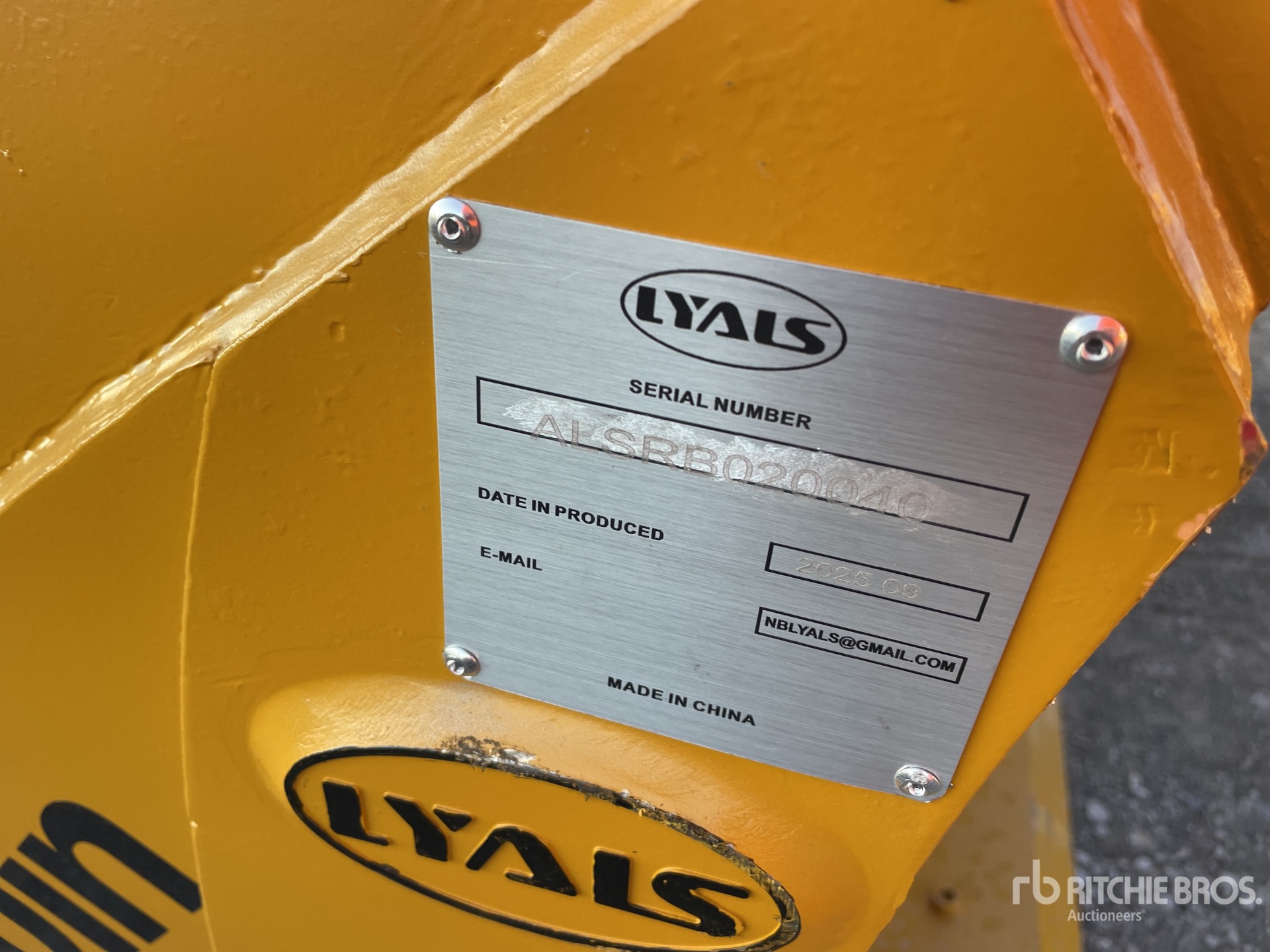 General Appearance with N.º de serie/VIN