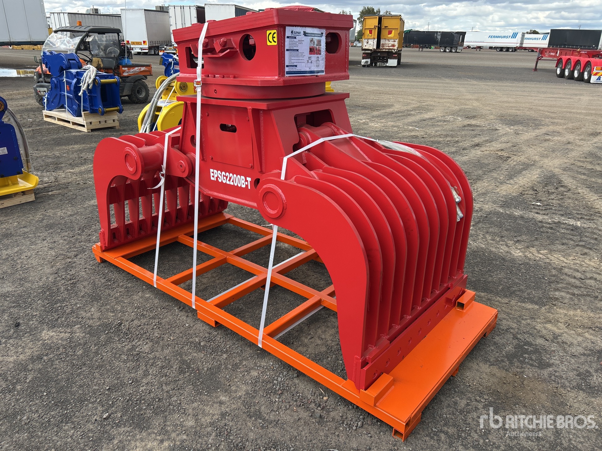 General Appearance with Picture, Left Front Corner