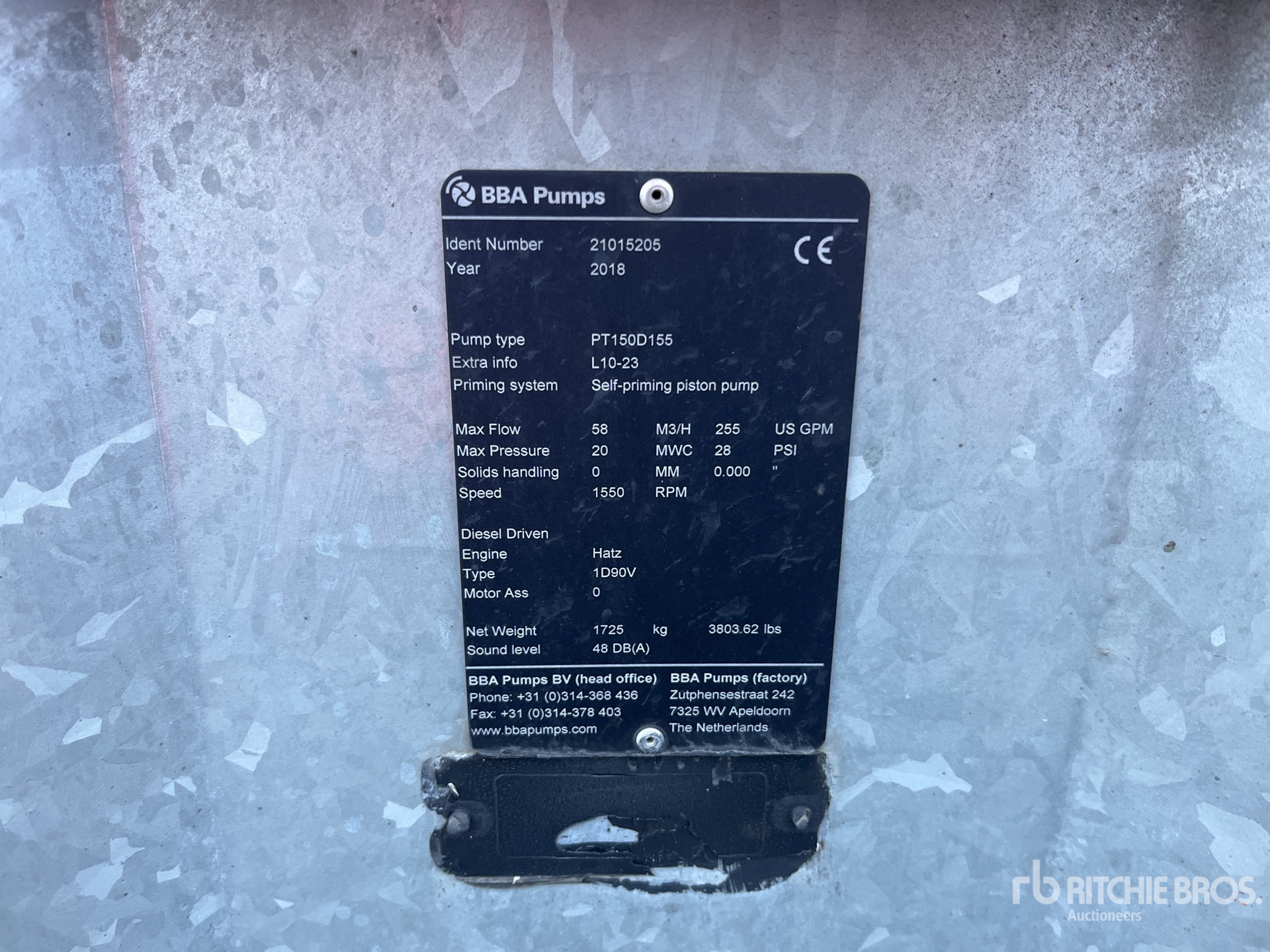 General Appearance with Seriennummer / FIN