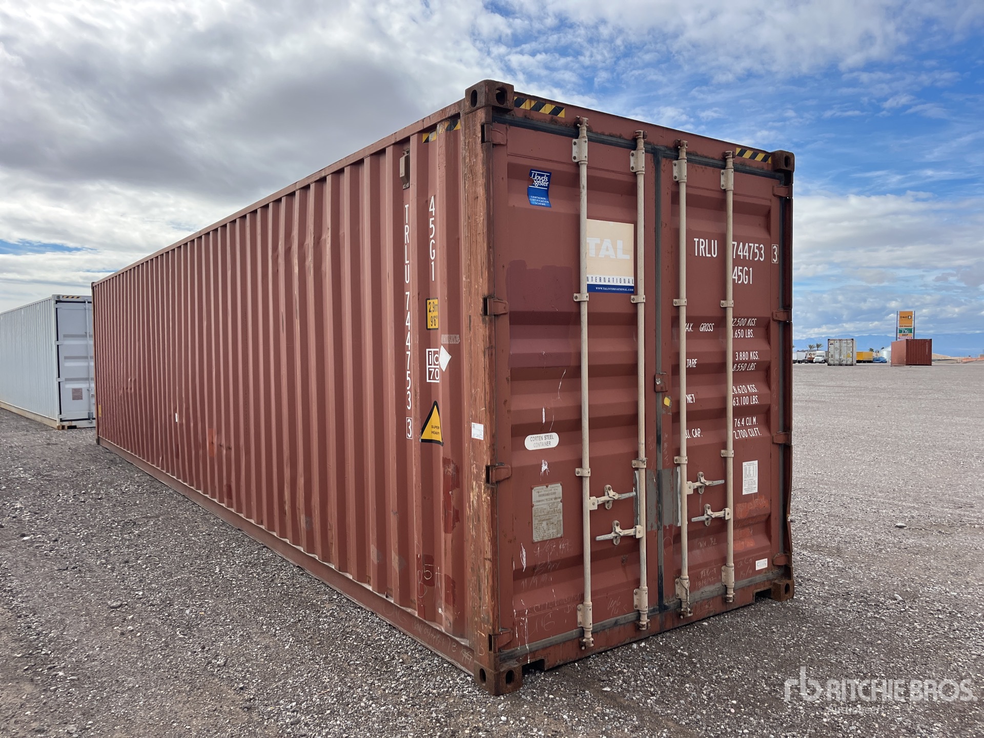 General Appearance with Picture, Right Rear Corner