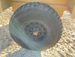 Trailer Chassis with Tire Condition