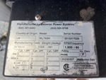 General Appearance with Unit Serial Number