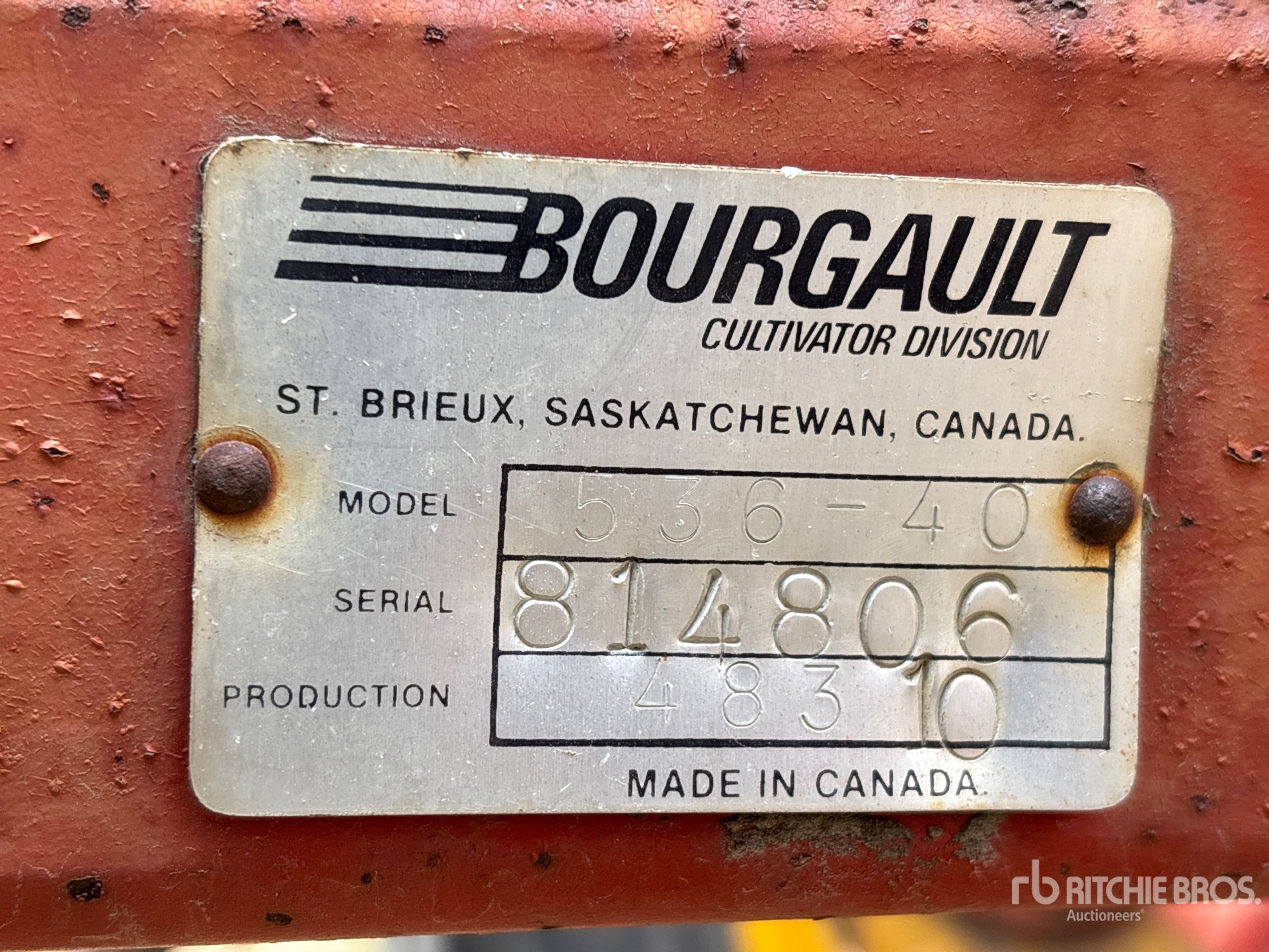 General Appearance with N.º de serie/VIN