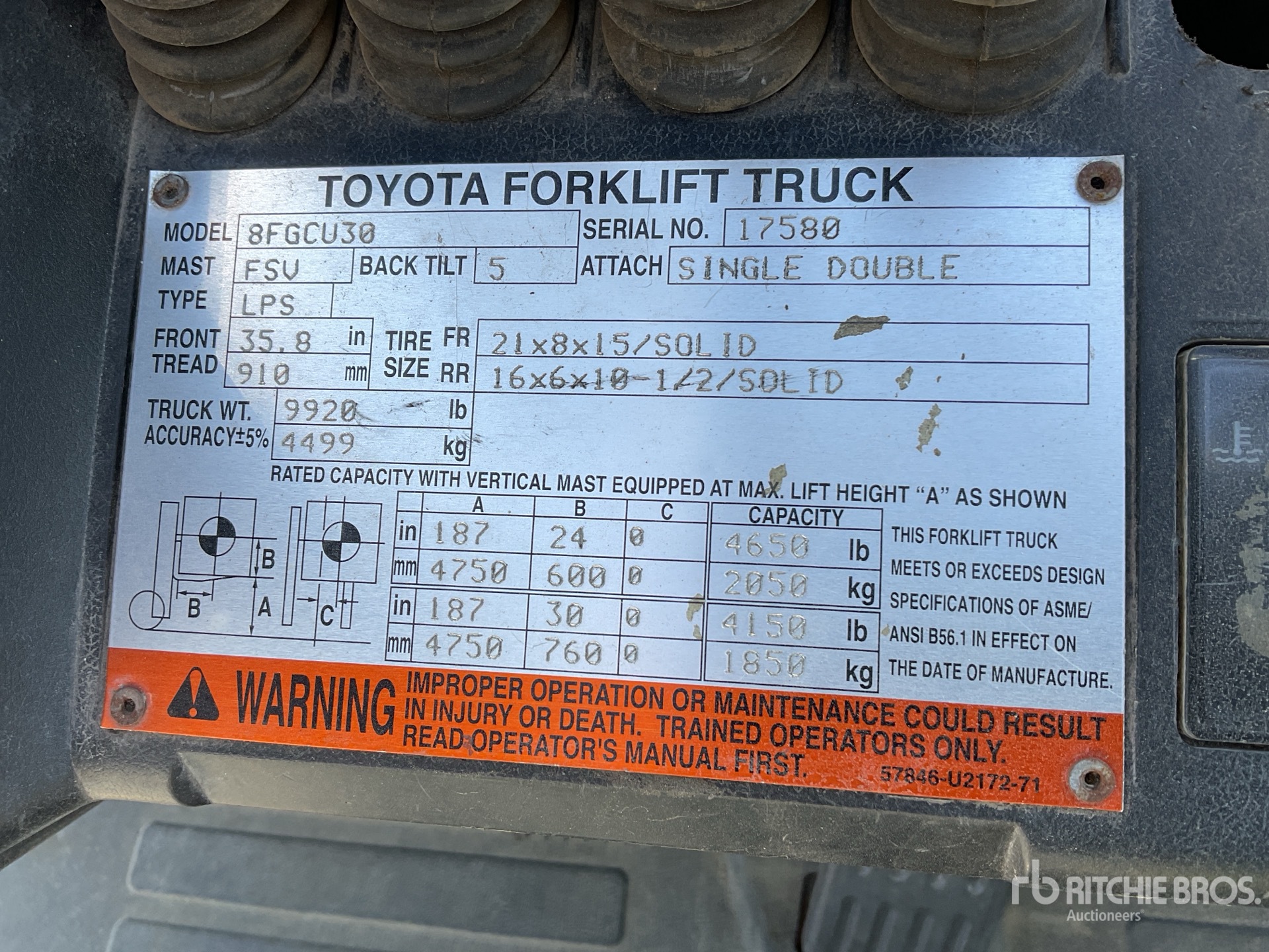 General Appearance with Numéro de série/Numéro d'identification du véhicule automobile