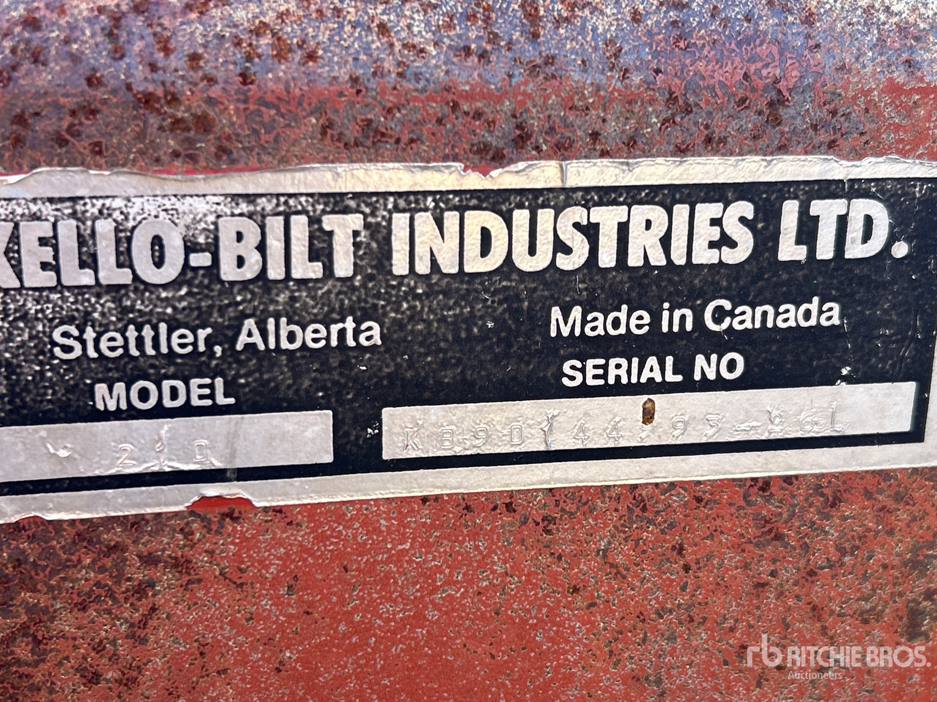 General Appearance with N.º de serie/VIN