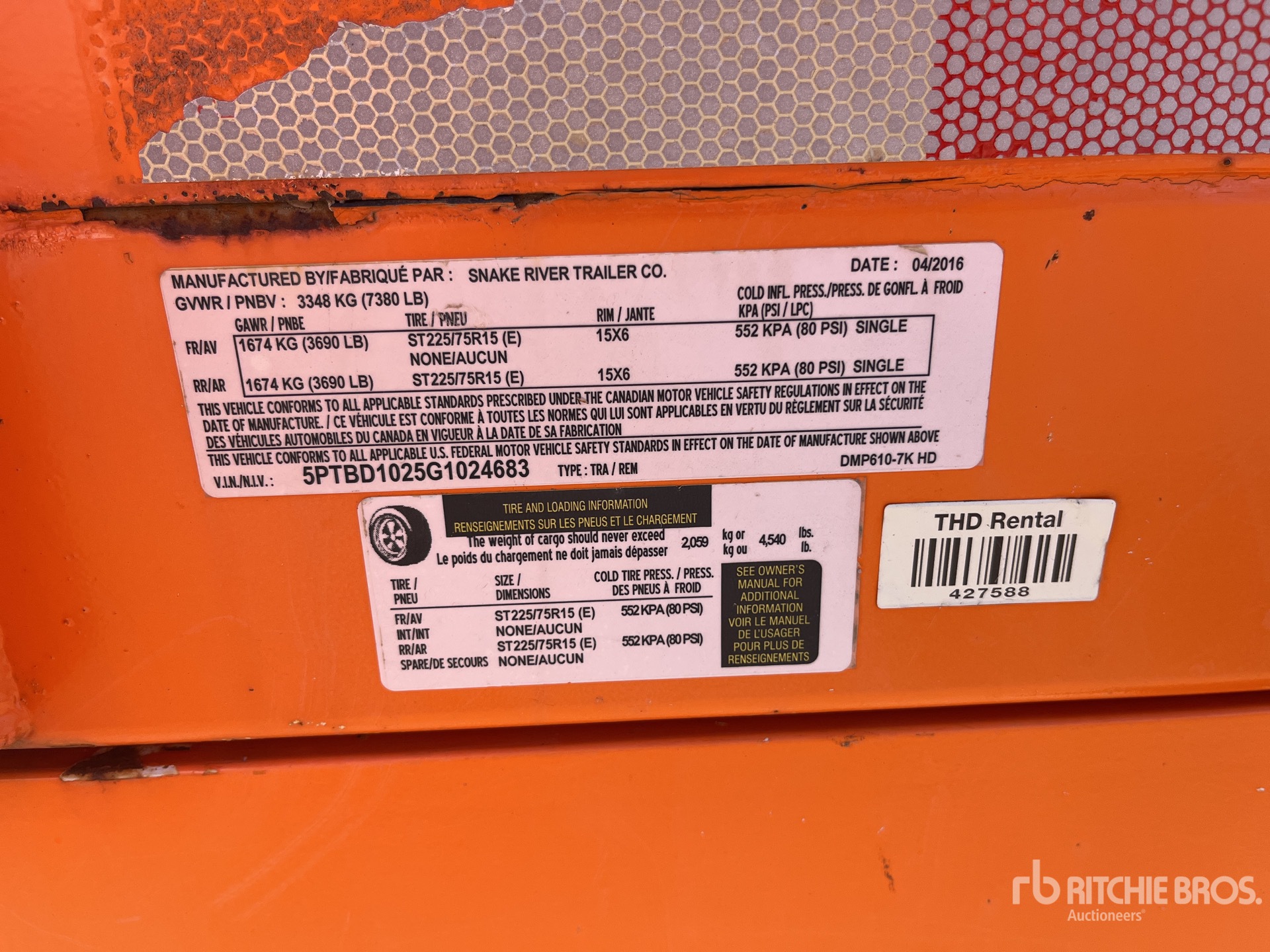 General Appearance with Seriennummer / FIN