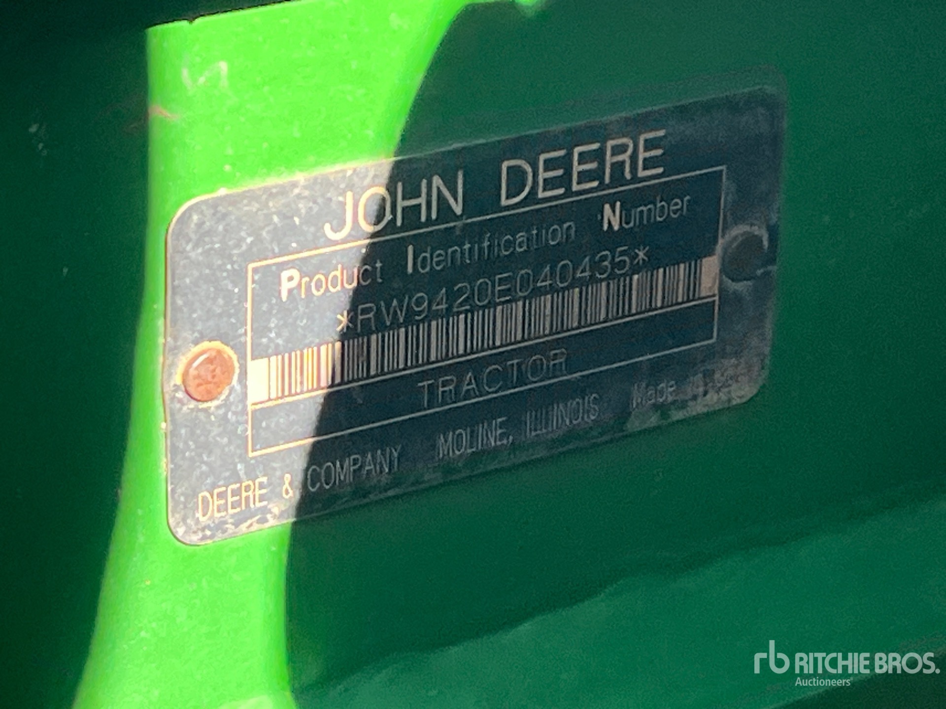 General Appearance with Numer seryjny/numer identyfikacyjny pojazdu