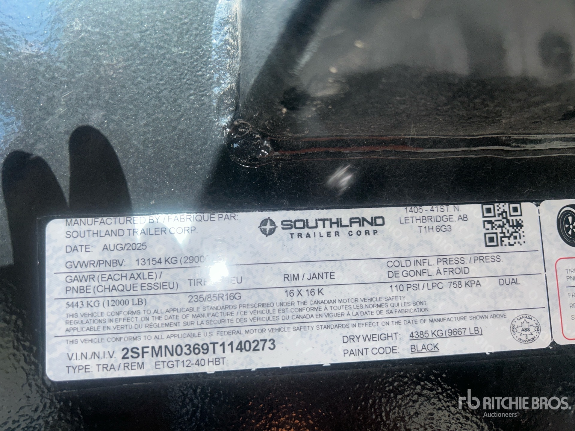 General Appearance with Numer seryjny/numer identyfikacyjny pojazdu