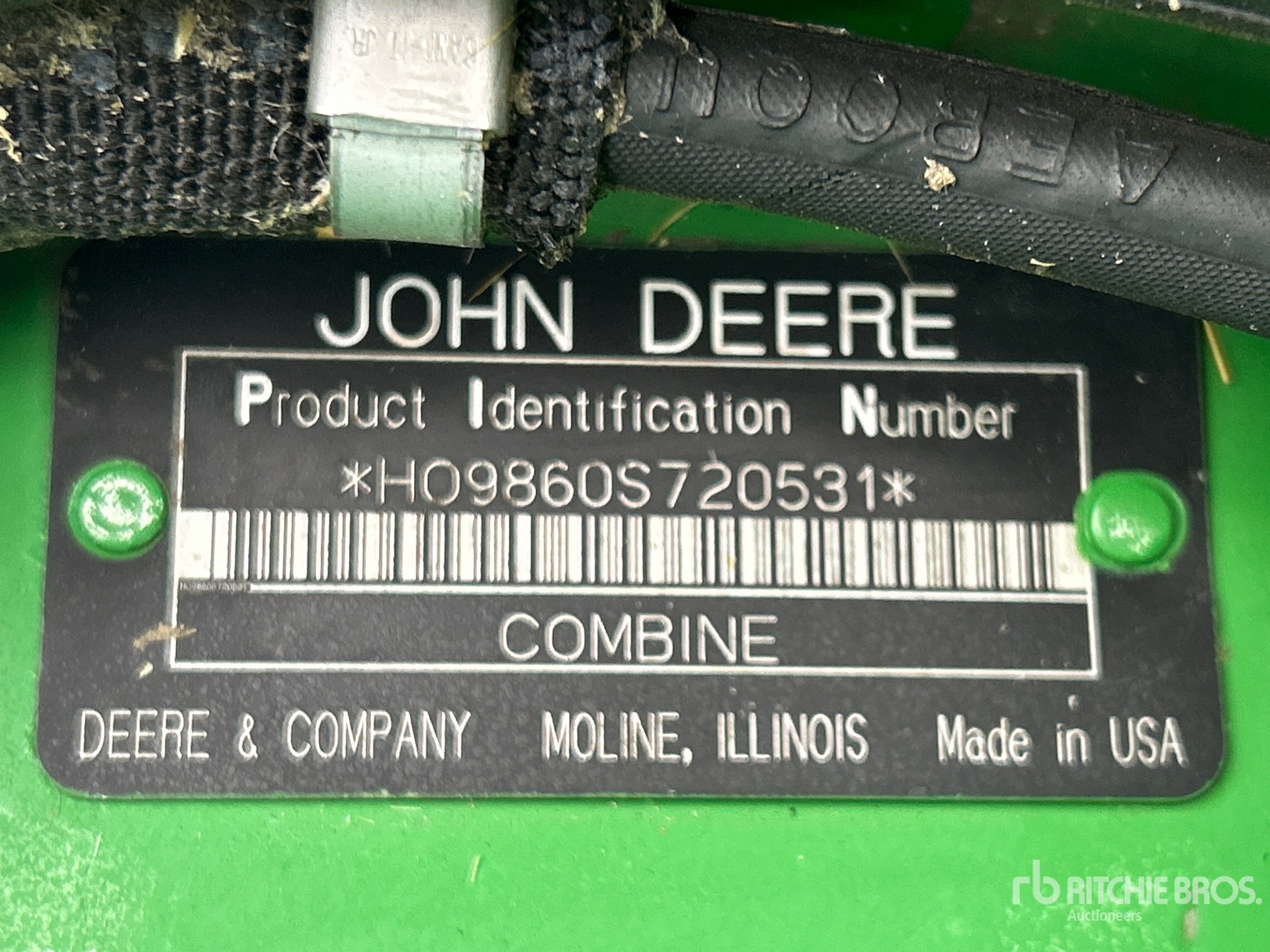 General Appearance with Numer seryjny/numer identyfikacyjny pojazdu