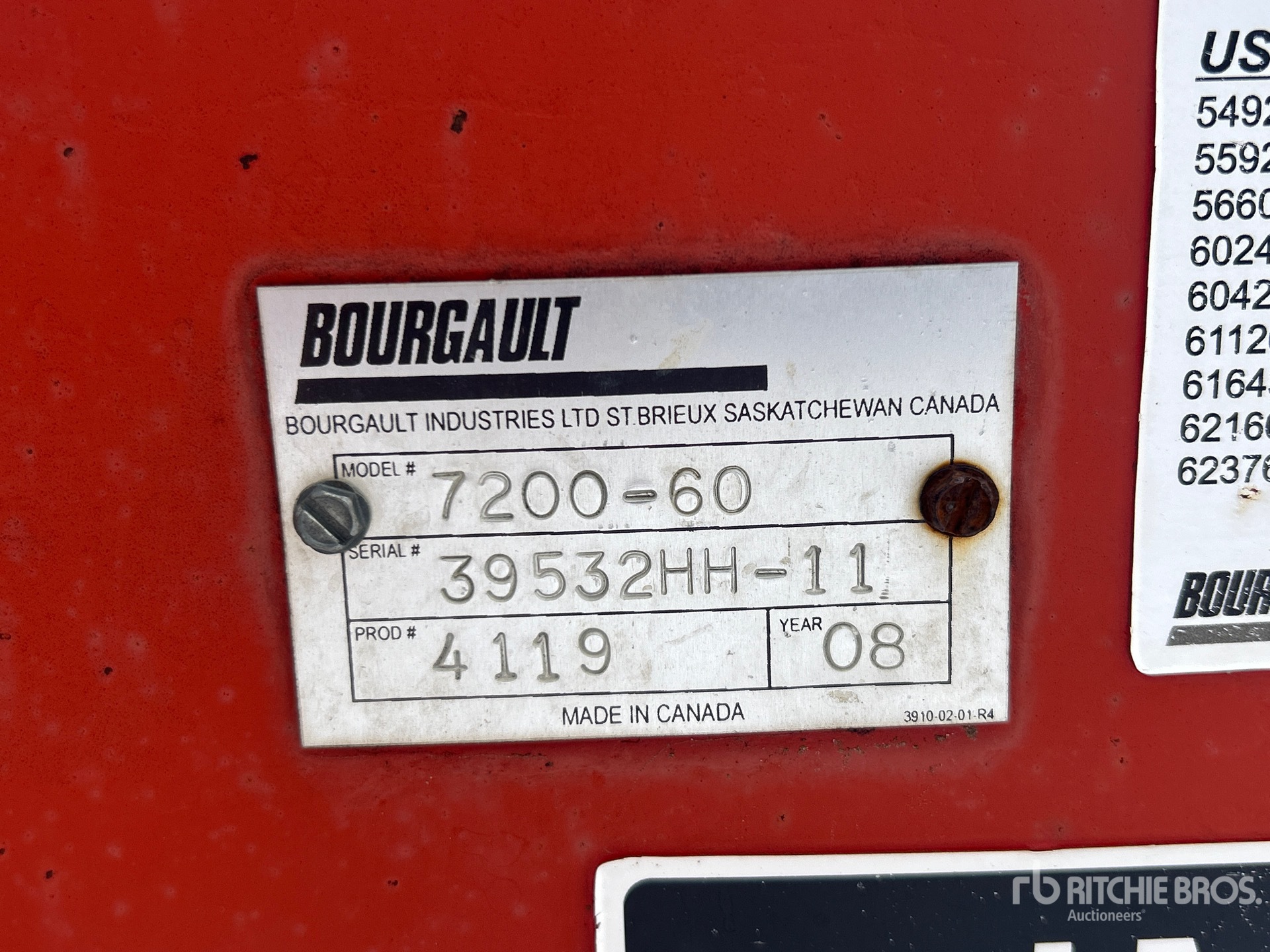 General Appearance with Numéro de série/Numéro d'identification du véhicule automobile