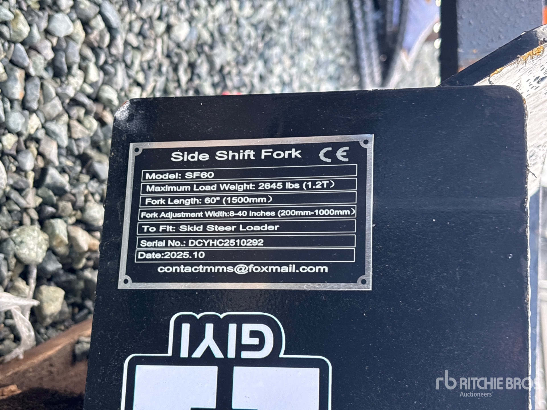 General Appearance with Numer seryjny/numer identyfikacyjny pojazdu