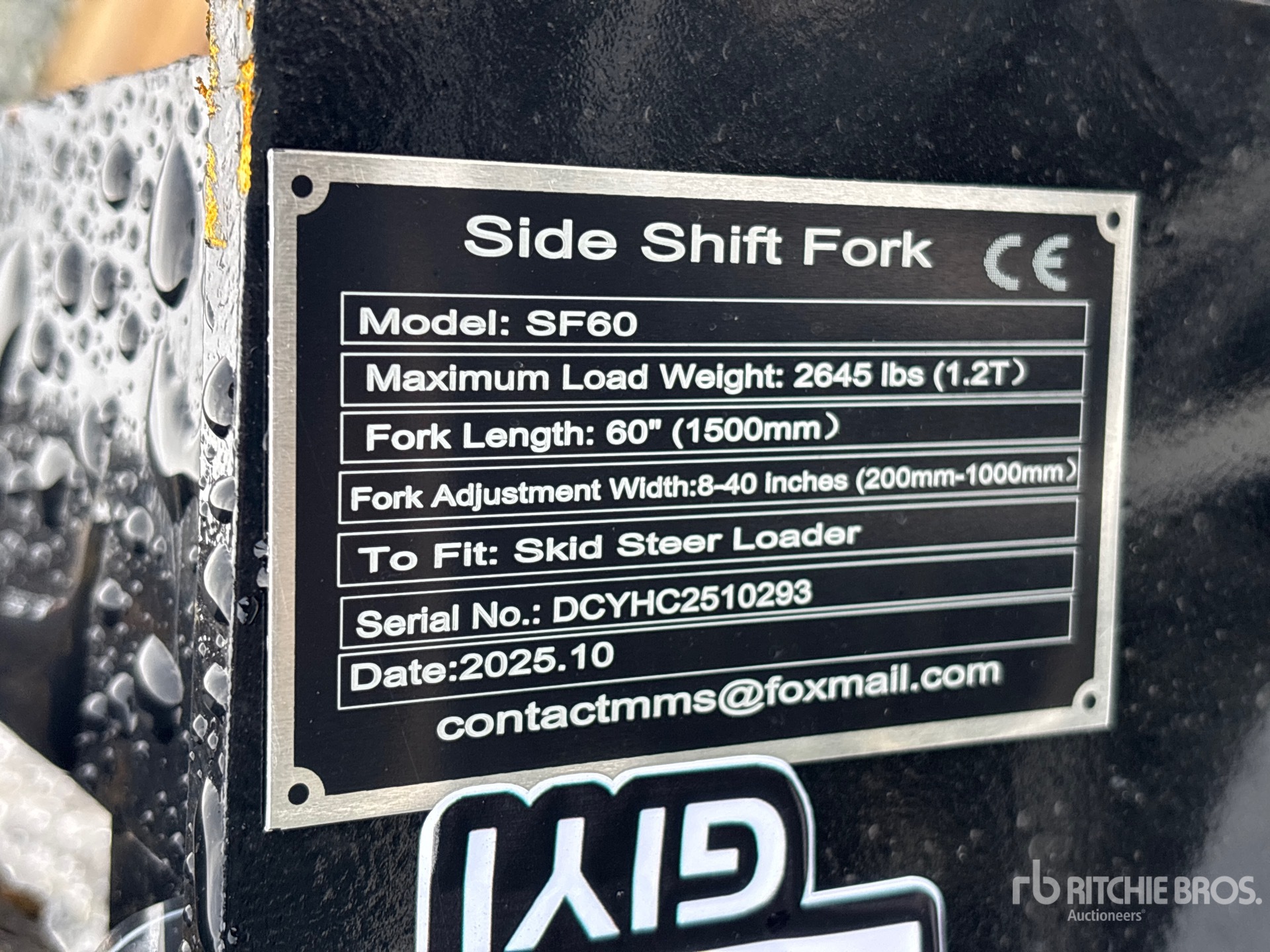 General Appearance with Numer seryjny/numer identyfikacyjny pojazdu