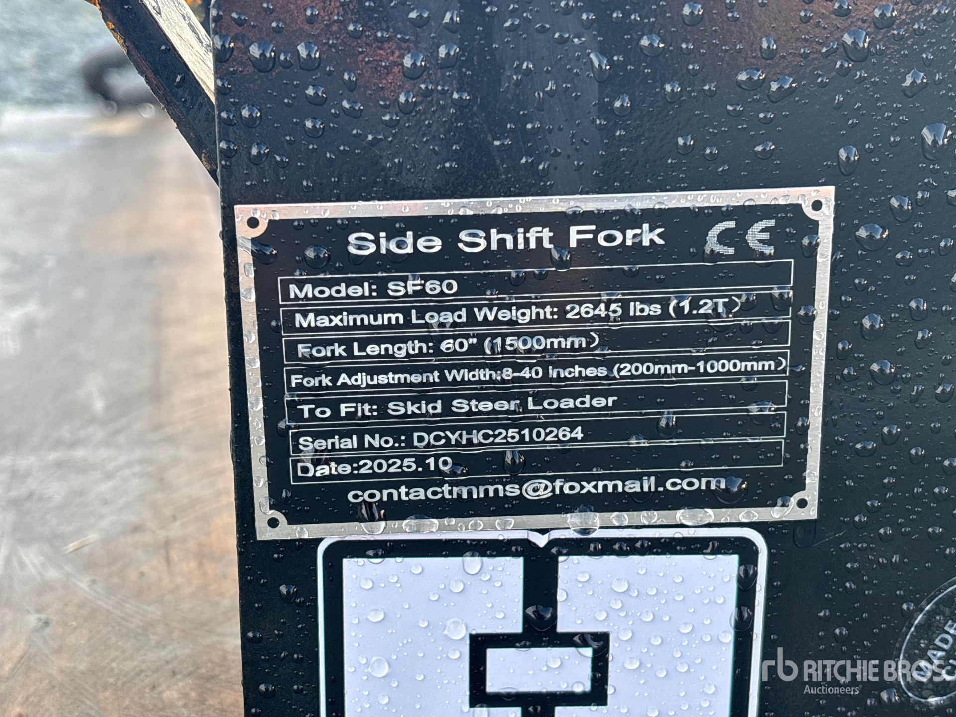 General Appearance with Numer seryjny/numer identyfikacyjny pojazdu