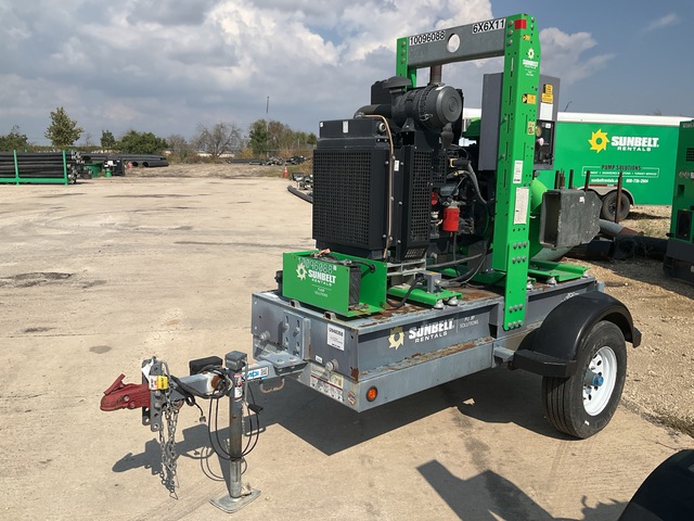 2018 Atlas Copco PAS 150 HF T4F Trailer-Mounted Water Pump (Inoperable)