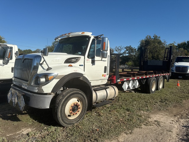 2013 International WorkStar 7400 6x4 6x4 Flatbed Truck 2013 International WorkStar 7400 6x4 6x4 Flatbed Truck