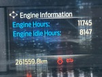 General Appearance with Hour Meter / Odometer