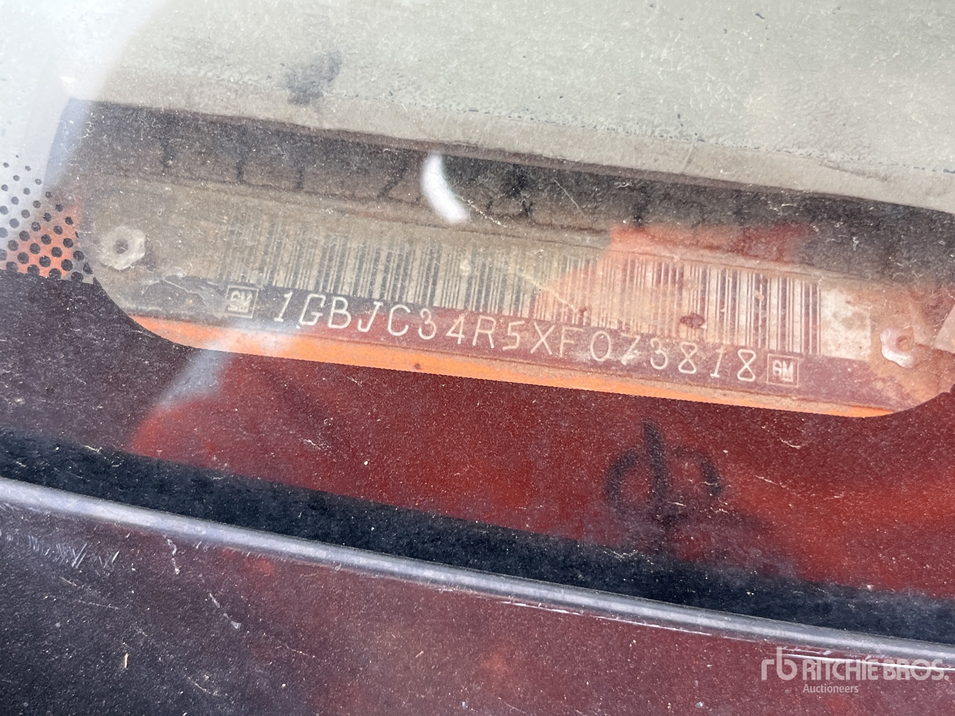 General Appearance with Second Serial Number/VIN Photo