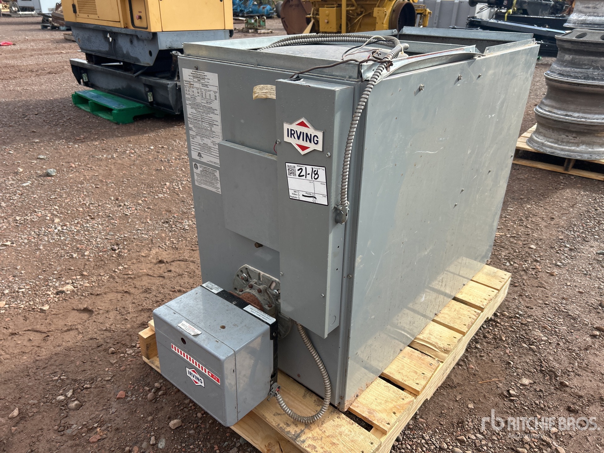 General Appearance with Picture, Left Front Corner