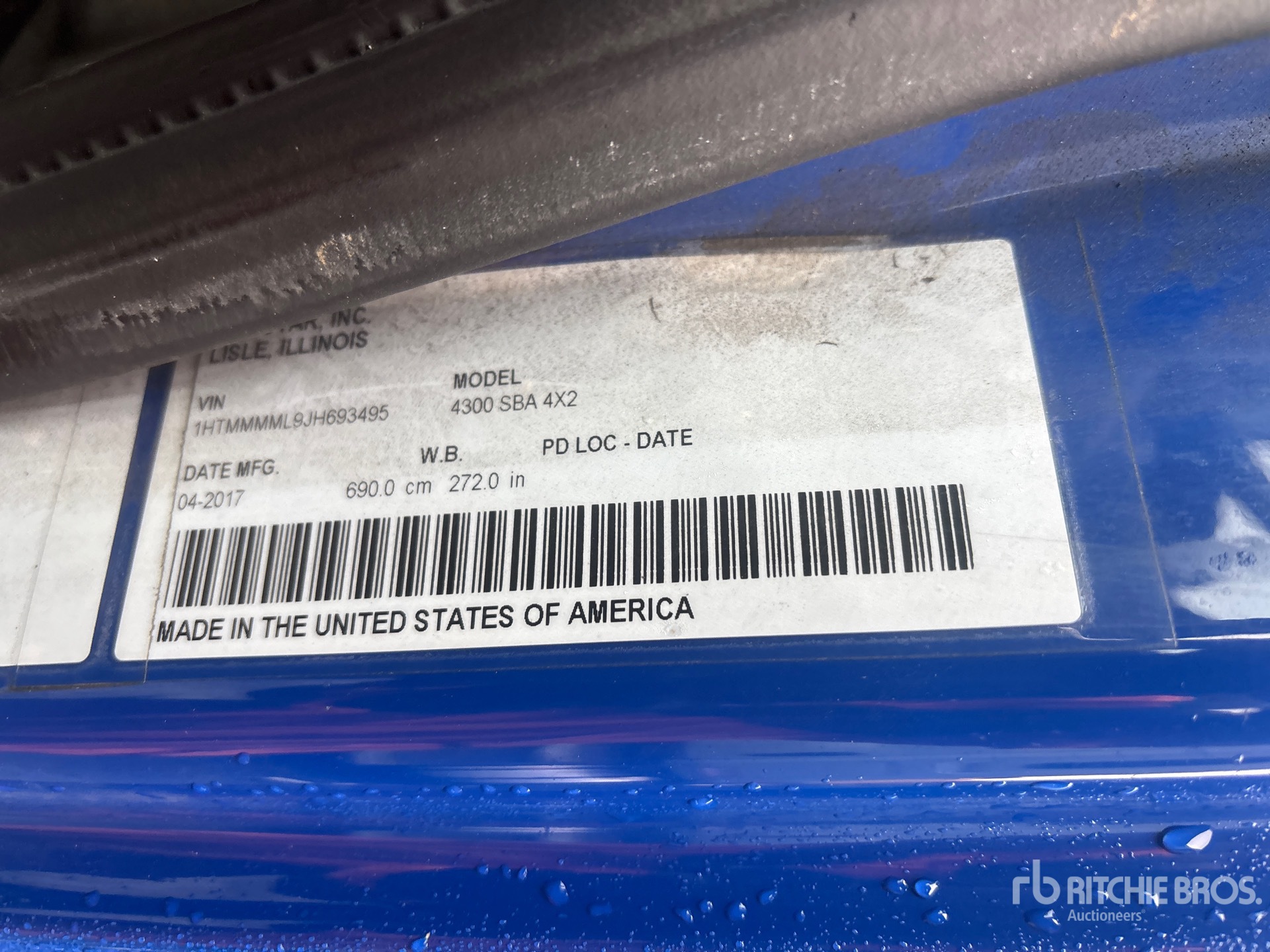 General Appearance with Numer seryjny/numer identyfikacyjny pojazdu