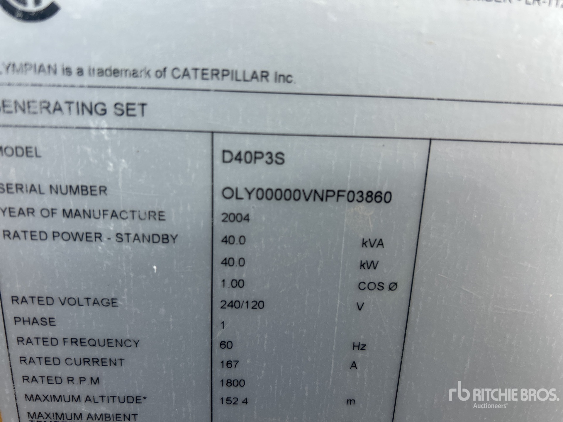 General Appearance with Seriennummer / FIN