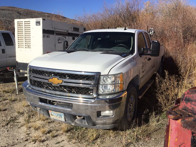 2012 Chevrolet Silverado 3500HD LT 4x4 Extended Cab Pickup (Inoperable)