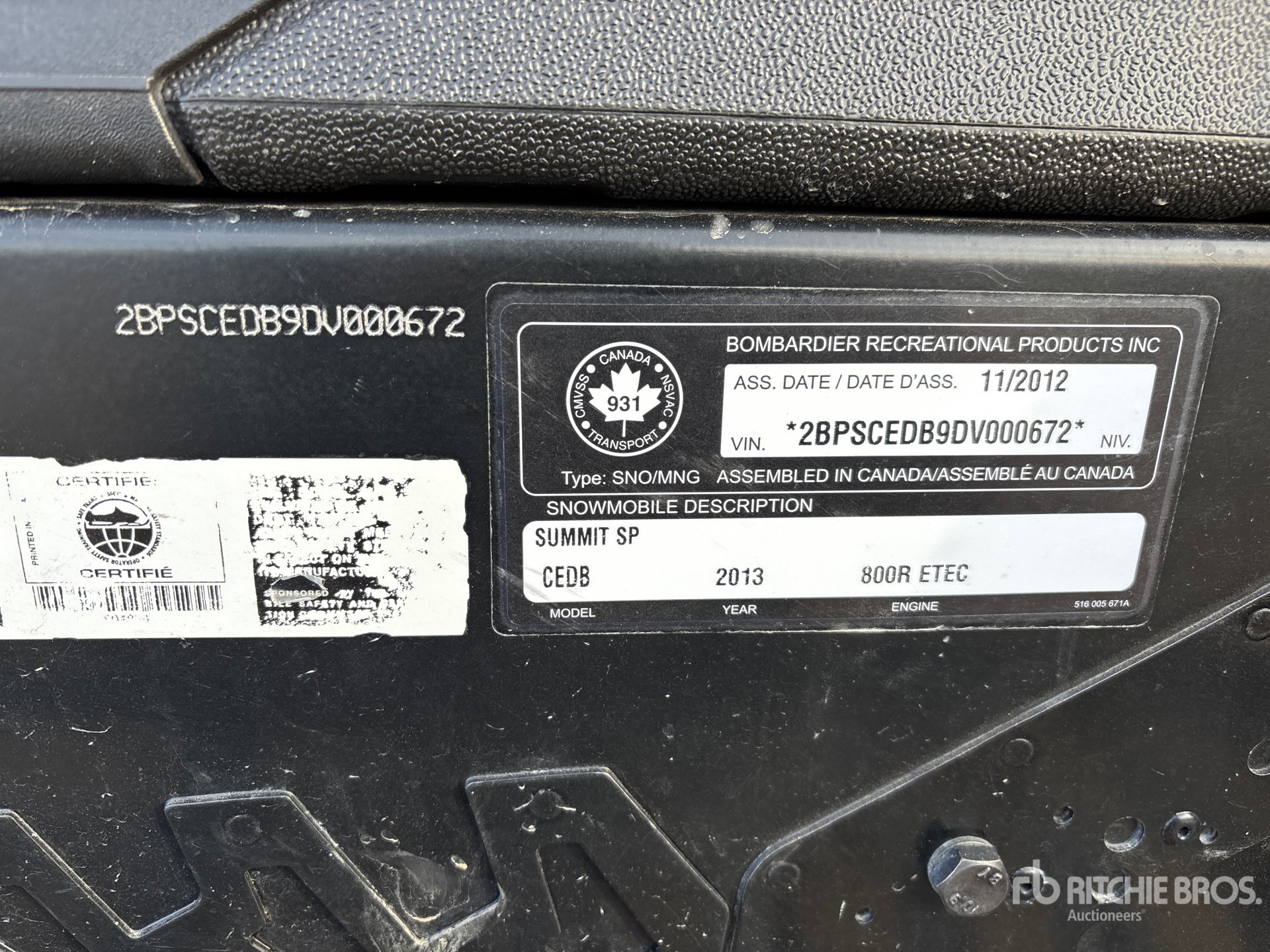 General Appearance with Seriennummer / FIN