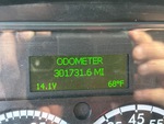 General Appearance with Hour Meter / Odometer