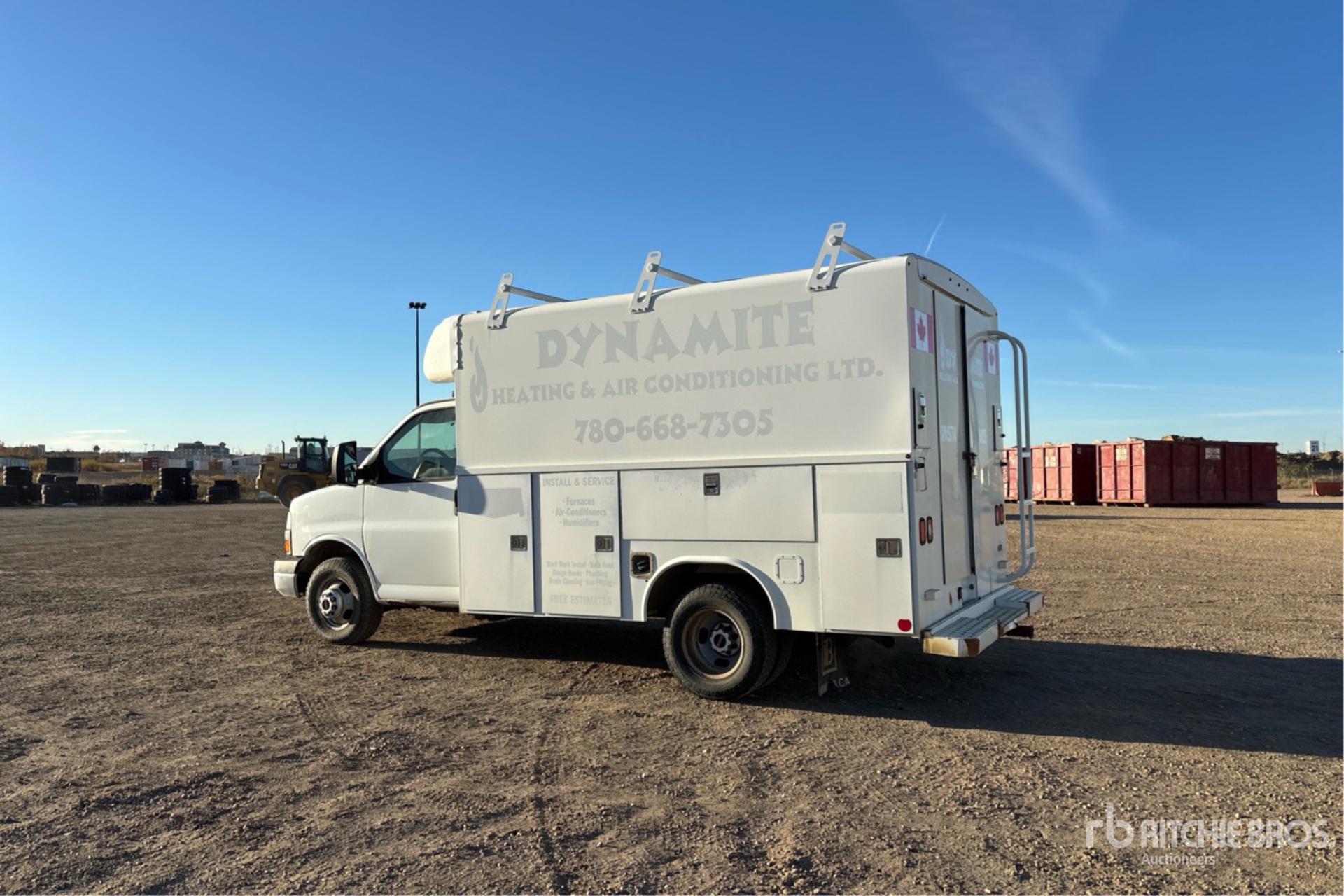 General Appearance with Picture, Left Rear Corner
