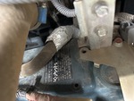 Engine with Emission Label