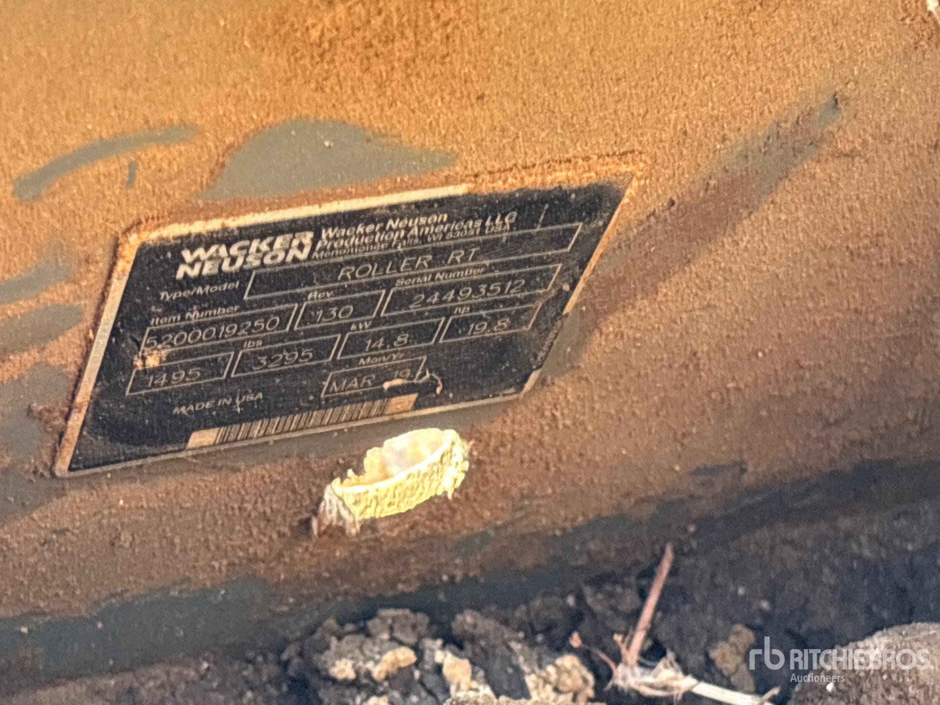 General Appearance with Numer seryjny/numer identyfikacyjny pojazdu