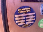 Aspect général with Étiquette de certification de sécurité
