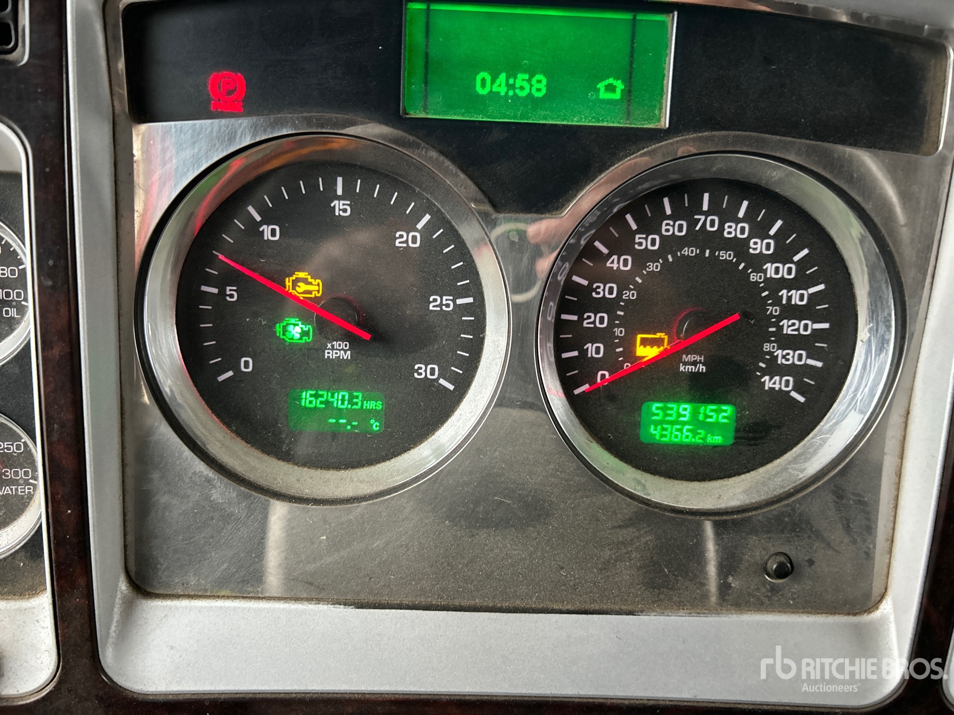 General Appearance with Hour Meter / Odometer