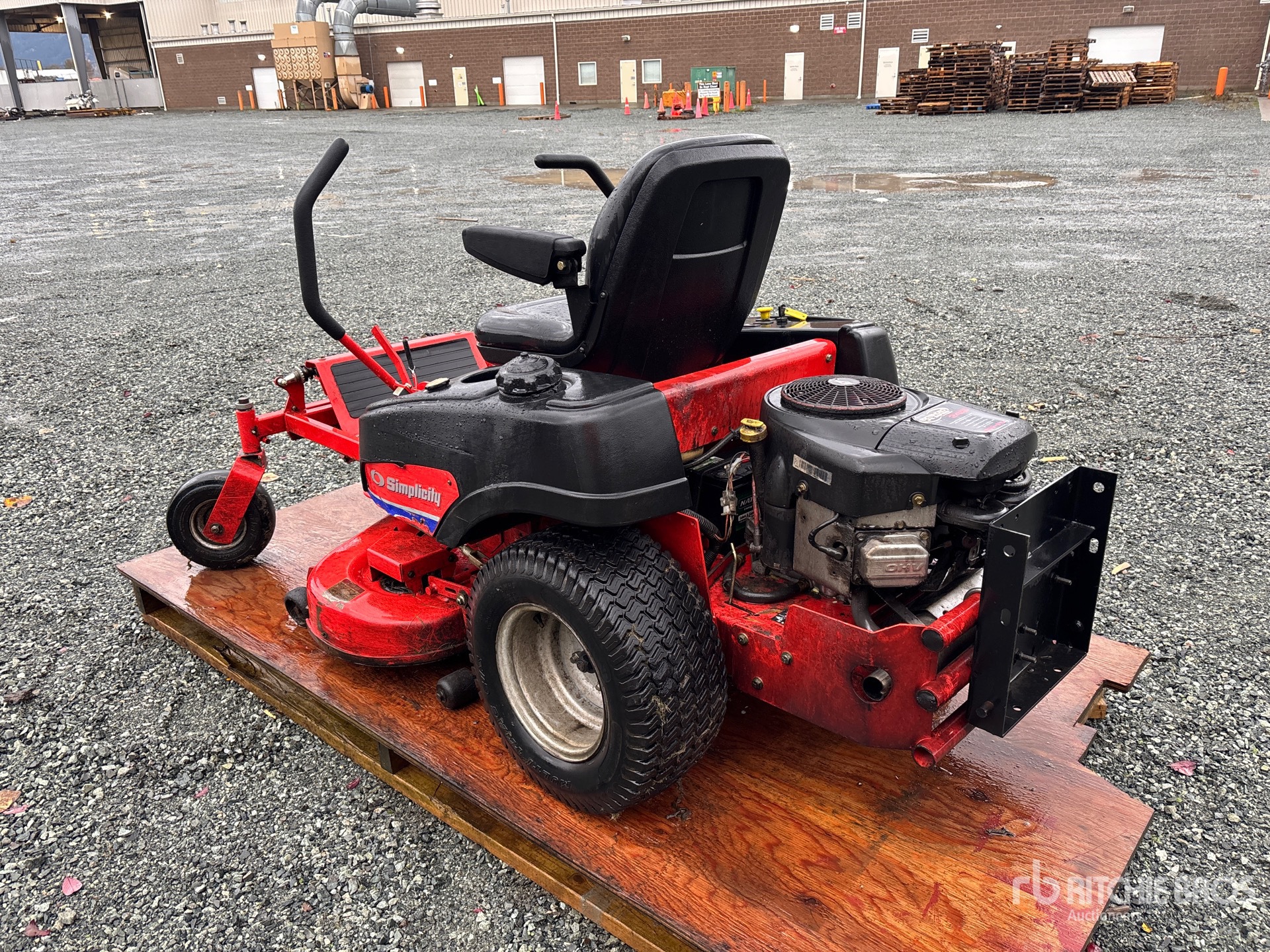 General Appearance with Picture, Left Rear Corner