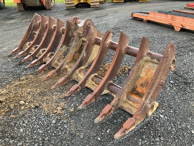 3400 mm Q/C Root Rake